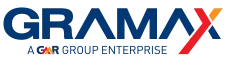 Logo of GRAMAX, a GMR Group Enterprise.